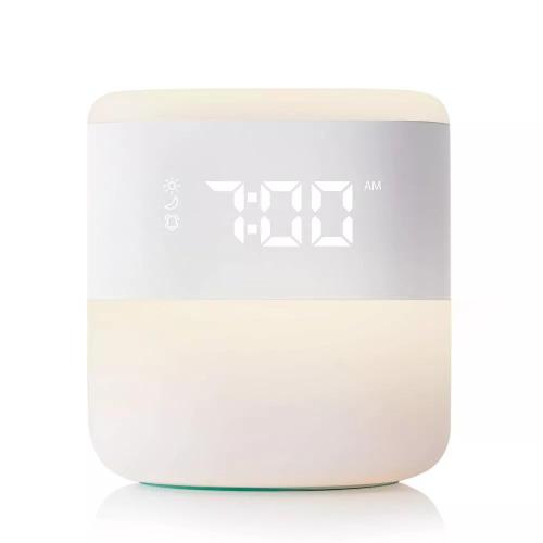 Frida Baby 3-in-1 Alarm Clock   Sound Machine   Nightlight | Wake Up Light Sunrise Alarm Clock, White Noise Soother, Sleep Trainer, Nursery   Toddler   Kids Bedroom (Bluetooth)