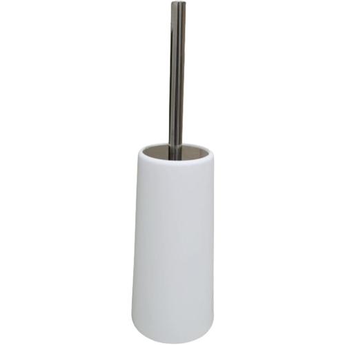 Useful Stainless Steel Toilet Brush and Holder，Toilet Bowl Brush for Bathroom Toilet-Ergonomic，Decorative，Durable Toilet Scrub Brush Hands-on