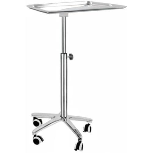 Premium Extra Large Salon Tray Medical Tray Mayo Stand with Brake Wheels