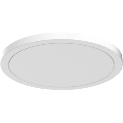 BLNAN LED Flush Mount Ceiling Light, 9 Inch 18W 3000K/4000K/5000K Hardwire Light Fixture, Ultra Thin Round White Lamp for Kitchen Porch Bedroom Hallway Stairwell Basement, Non-dimmable 1 Pack