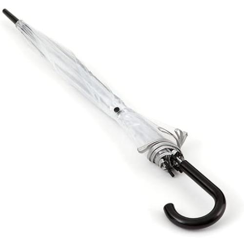 ShedRain Bubble Clear Umbrella, Auto Open, See-Through, Rain & Windproof, for Weddings, Proms and Events