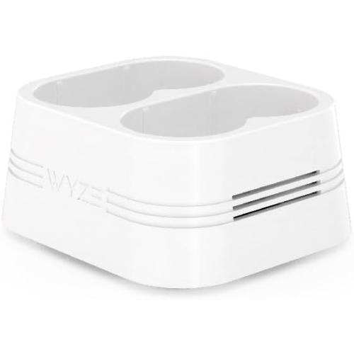 White Wyze Battery Charging Dock for Battery Cam Pro