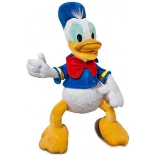 DISNEY STORE Official Donald Duck Medium Soft Toy for Kids, Cuddly Character with Fuzzy Texture and Embroidered Details, Disney Plushy Suitable for All Ages.