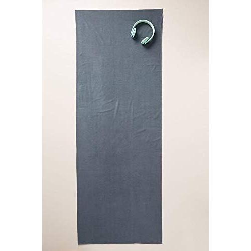 Shandali GoSweat Non-Slip Hot Yoga Towel with Super-Absorbent Soft Suede Microfiber in Many Colors, for Bikram Pilates and Yoga Mats.
