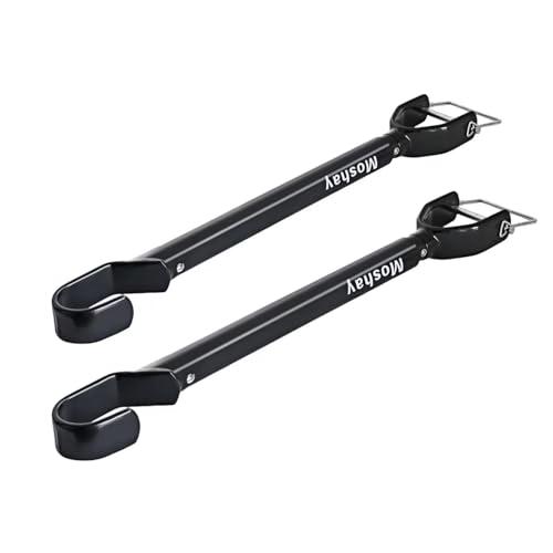 MOSHAY Bike Rack Crossbar Universal Top Tube Frame Mount for Car Racks - Adjustable 18-28in Bike Accessories for Step-Through & Suspension Frames - Tool-Free Installation, 60lb Capacity