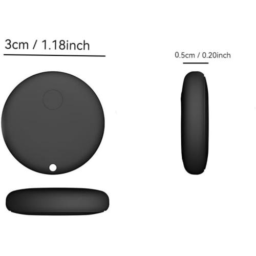 Mini GPS Tracker for Vehicles Compatible with Find My (iOS Only), 4 Pack