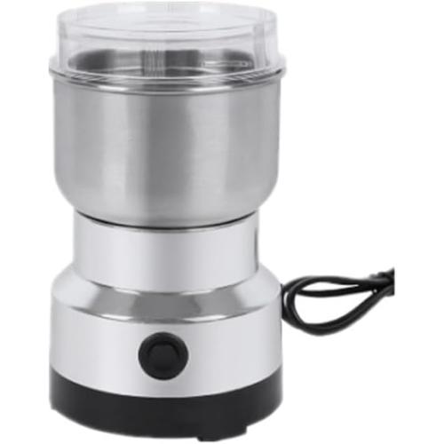 300g Grain Mill Grinder, 304 Stainless Steel Grain Mill High Speed Commercial Spice Grinder, Ultrafine Grain Household Flour Mill, Kitchen