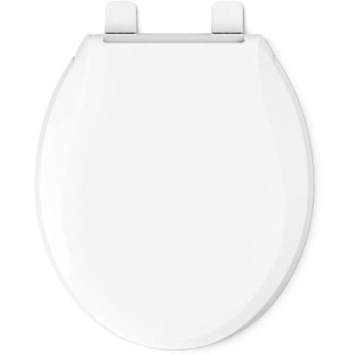 KOHLER 4639-RL-0 Cachet ReadyLatch Round Toilet Seat Soft Close, White