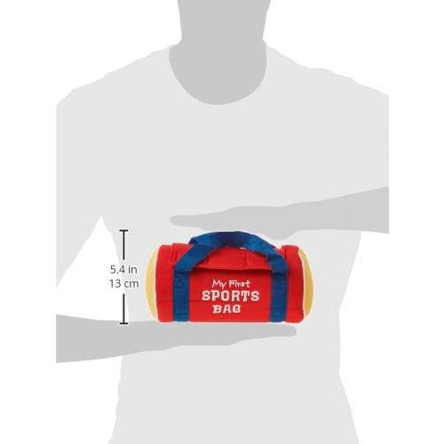 Baby GUND My First Sports Bag Stuffed Plush Playset, Baby Gift Toys for Boys and Girls Ages 1 & Up, 5 Piece, 8