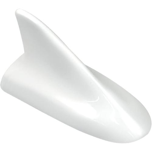 Auto Car Shark Fin Universal Roof Antenna Dummy Aerial for Decoration ONLY (White)