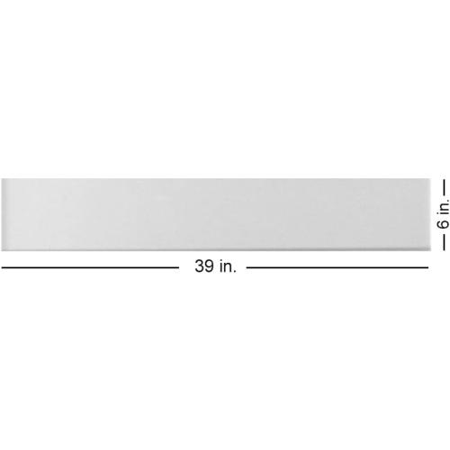 À LA MAISON CEILINGS WP08pw-96 Foam Ceiling Planks 39 in x 6 in, Plain White (156 sq.ft/case), Pack of 96