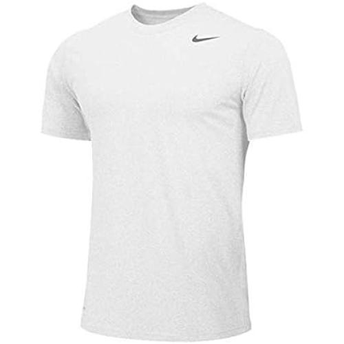 Size Small Color White Nike Kids Apple Green Short Sleeve Tee M