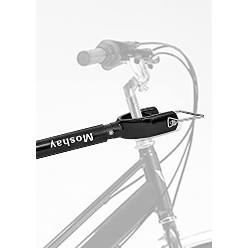 MOSHAY Bike Rack Crossbar Universal Top Tube Frame Mount for Car Racks - Adjustable 18-28in Bike Accessories for Step-Through & Suspension Frames - Tool-Free Installation, 60lb Capacity