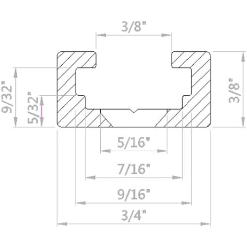 T Track 48 with Wood Screws- Double-Cut Profile Aluminum T-Track with Predrilled Mounting Holes -Woodworking and Clamps-Fine Sandblast Anodized -Silver Color -2 Pack