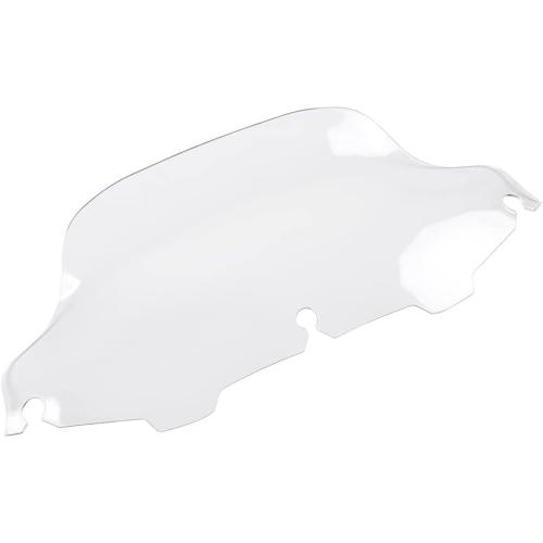 WYNMOTO Clear 8 Wave Windshield Windscreen Compatible for 1996-2013 Harley Davidson Touring Street Glide Electra Glide FLHT FLHTCU Ultra Classic Glide FLHX FLHTK 96-13 (Tint)