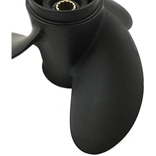 CAPTAIN Propeller 8.5x8.5 Fit Mercury Outboard Engine 8hp 9.9hp 12 Tooth Spline 48-897618A10