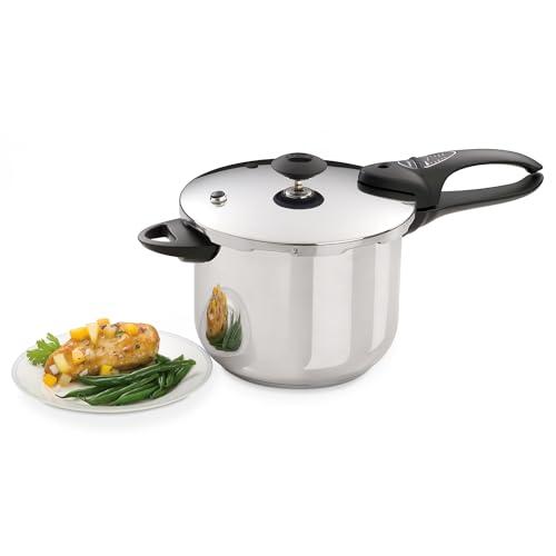 Presto 01365 6-Quart Stainless Steel Pressure Cooker