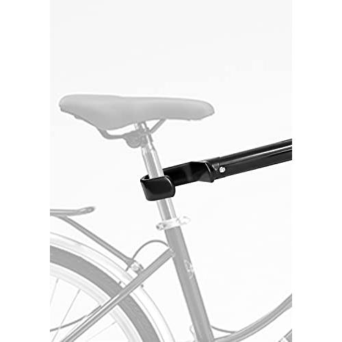 MOSHAY Bike Rack Crossbar Universal Top Tube Frame Mount for Car Racks - Adjustable 18-28in Bike Accessories for Step-Through & Suspension Frames - Tool-Free Installation, 60lb Capacity
