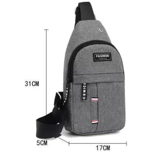 Shoulder Backpack Messenger Bag Adjustable Portable Men's Outdoor Hiking Sports Chest Bag
