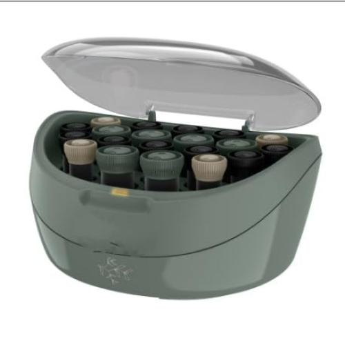 Botanicals™ Hair Setter, Ceramic, Ionic Conditioning, with 20 Rollers, Green