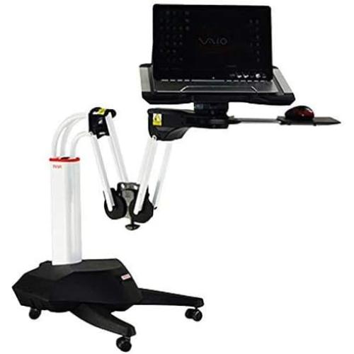 Kesrer01 Full Motion Long Arm Multifunctional Moving Laptop Desk Sofa Bedside Notebook Stand Lazy Lift Rotating Computer Table