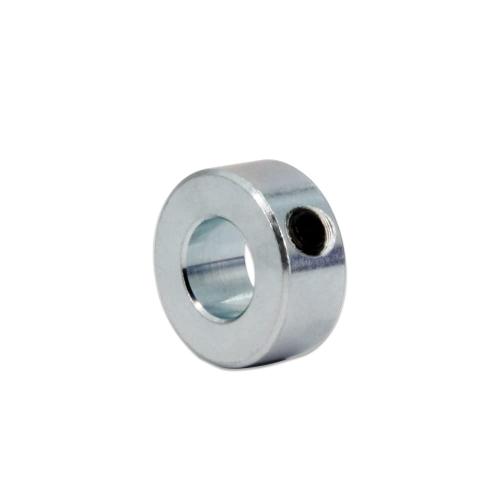 1/2 Bore Shaft Collar with Zinc Plated Solid Steel Style Set Screw Shaft Collars for Machinery and Industrial Use, 8pcs/Pack (Silver-1/2)❗MAY HAVE MISSING PIECES❗