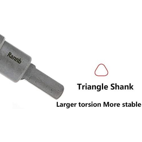 Carbide Hole Saw 4.5-inch/115mm Cutting Dia Hole Cutter for Cutting Stainless Steel & Iron