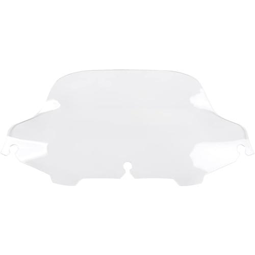 WYNMOTO Clear 8 Wave Windshield Windscreen Compatible for 1996-2013 Harley Davidson Touring Street Glide Electra Glide FLHT FLHTCU Ultra Classic Glide FLHX FLHTK 96-13 (Tint)