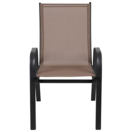 Stacking Outdoor Modern Sling Patio Chair. Room Essentials. (Ps: Little damages, see in the pictures)