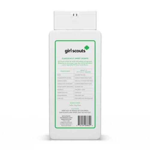 2 pack Native - Limited Edition Girl Scouts Cookies, Thin Mints, Body Wash 18 oz