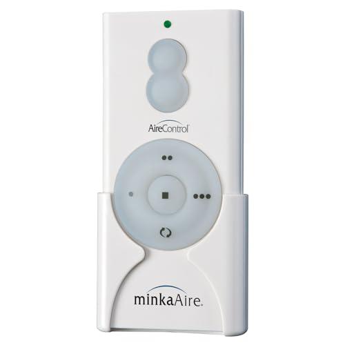 Minka-Aire F518L-BN Concept II LED Brushed Nickel 44 Flush Mount Modern Ceiling Fan with Remote, Brushed Nickel (LED Light)