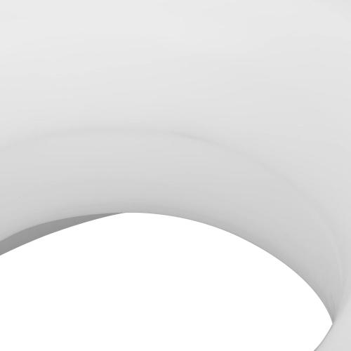 WHITE Portable Toilet Seat Booster Cushion, Raised Donut, for Elongated and Standard, Bathroom Safety, Portable, Padded, Booster, Easy to Clean, Padded Pad