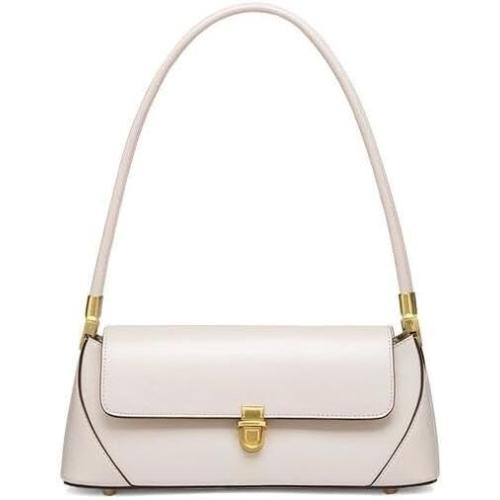 Women Shoulder Bags Vintage Handbag Retro Classic Small Purse 90s Buckle Closure