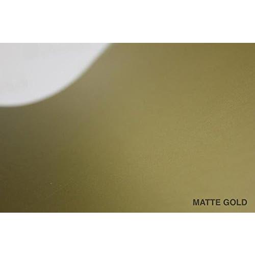 VViViD Matte Metallic Pearl Gold Vinyl Wrap Roll with Air Release Technology (3ft x 5ft)