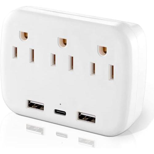 Cruise Ship Power Strip: Multiple Outlets for Your Cruise Cabin, Protect Your Electronics from Power Surges