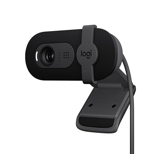 Logitech Brio 101 Full HD 1080p Webcam for Streaming and Meetings - Black