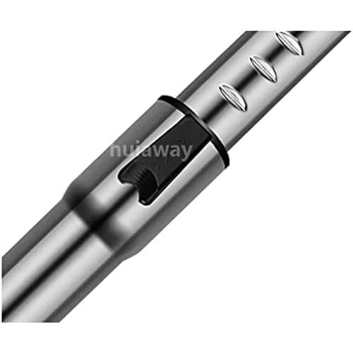 2 Pcs 1 1/4 inch Chrome Telescopic Metal Vacuum Wands 1.25 inch Vacuum Extension Wand Extends to 31.9 Inch Long for Most Brand Vacuum