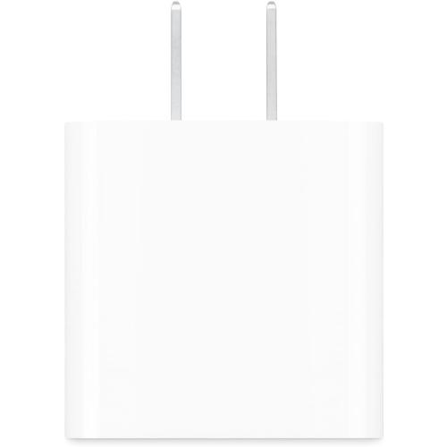 Apple 20W USB-C Compact Power Adapter: Fast and Convenient Charging, Type C Wall Charger