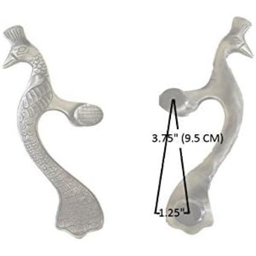 ESPLANADE - Designer Pair of Brass Door Handles (2 pcs) | Handle Sets | Door Pulls | Door Decor -