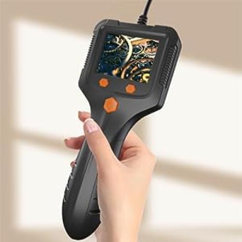 Daxiongmao Borescope，Endoscope Camera with Light, 1080P HD Borescope Tools with 8 Adjustable LED Lights, Endoscope with 11.5ft Semi-Rigid Snake Camera, Gadgets for Men