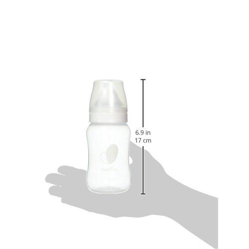 Evenflo Feeding Premium Proflo Venting Balance Plus Wide Neck Baby, Newborn and Infant Bottles - Helps Reduce Colic - 9 Ounce (Pack of 6)