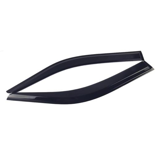 Window Visor Shield Deflector Guard for Ford F150 2004-2014 Only, 4Pcs Window Visor Guard Window Wind deflectors for Ford F150 2004-2014 Only,Tape-on Type
