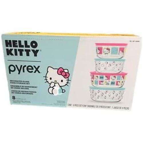 Pyrex Hello Kitty Decorated Glass Storage Containers (2025 edition)