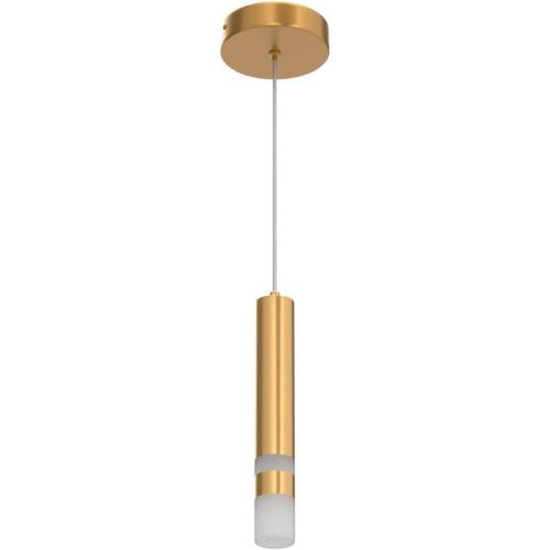 Modern Pendant Light Kitchen Fixture Dimmable LED Gold Mini Pendant Lighting fo Kitchen Island Bedroom Bedside Table Small Pendant Lights (3-Pack)