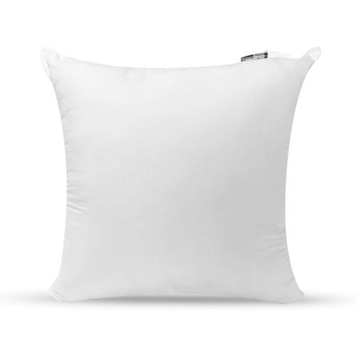 4 Pack White Throw Pillow Insert, Overstuffed Polyester Sham Stuffer, Pillow Forms for Couches or Bedrooms