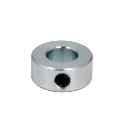 1/2 Bore Shaft Collar with Zinc Plated Solid Steel Style Set Screw Shaft Collars for Machinery and Industrial Use, 8pcs/Pack (Silver-1/2)❗MAY HAVE MISSING PIECES❗
