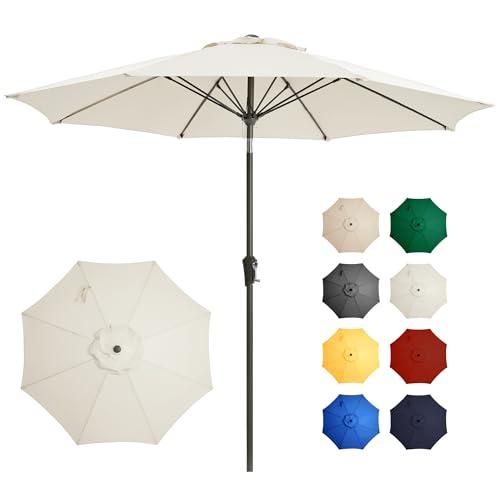 Ayge 9FT Large Outdoor Patio Umbrella