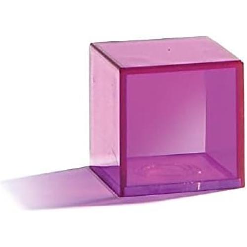 Learning Resources View-Thru Geometric Solids - Classroom Must Haves, Teacher Supplies, Geometry Set, Pattern Blocks, Homeschool, 3d School Shapes For Teaching, Math Manipulatives Essentials