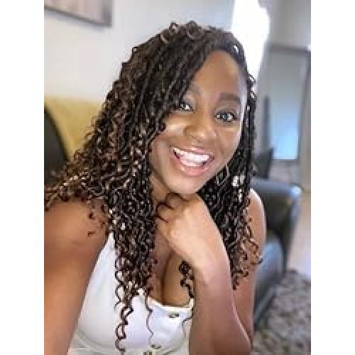 SamBraid Goddess Locs Crochet Hair 14 Inch, 8 Packs New Goddess Faux Locs