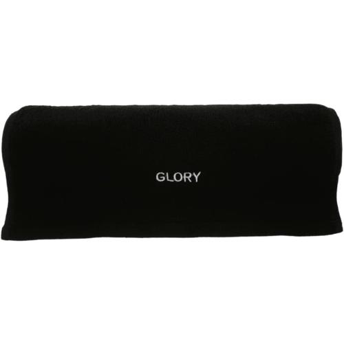 Glory Gym Towel - 100% Organic Cotton - Soft and Absorbent for Gym, Yoga, spa Dimensions (29.52 X 13.78 inch) 570 GSM (Black)